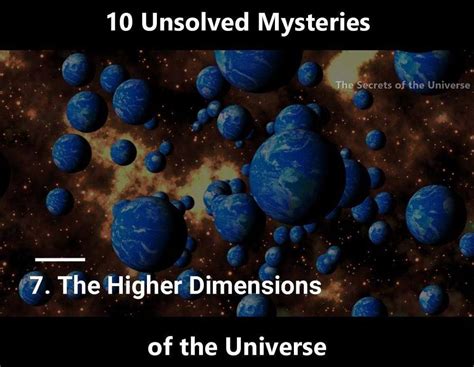 10 Unsolved Mysteries In The Universe