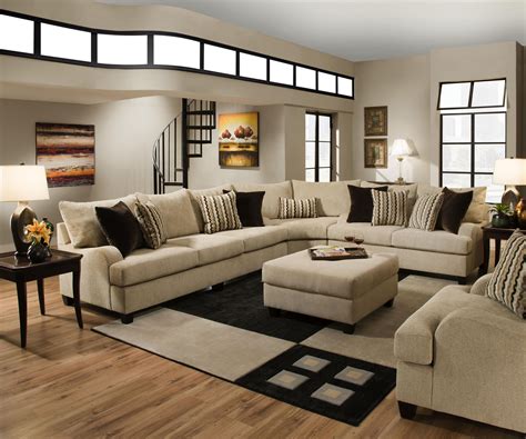 8520 Traditional Sectional Sofa With English Rolled Arms By United