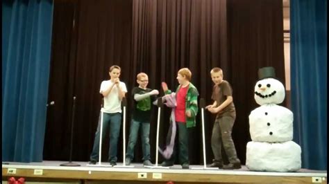 Boys Christmas Skit To In The Sun They Melted By Insideout
