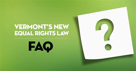 Vermonts Equal Rights Law A Faq Adoptee Rights Law Center