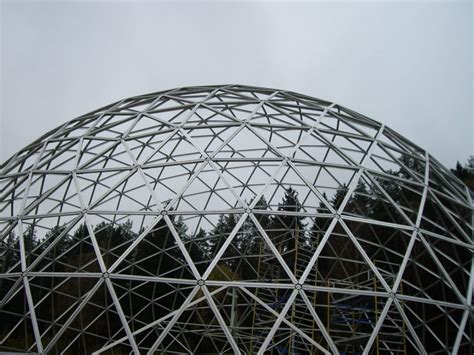 Protective Geodesic Glass Dome Merkinė Lithuania Vikingdome Shell