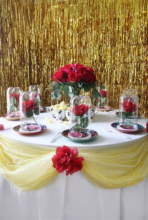 This Beauty and The Beast-Themed Birthday Party Is Nothing Short of
