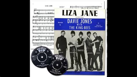 David Bowie Davie Jones And The King Bees Liza Jane Youtube