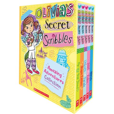Amazing Adventures Collection Olivias Secret Scribbles By Meredith