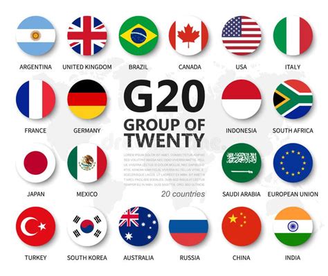 The G20 Or Group Of Twenty International Forum 19 Countries Mind Map