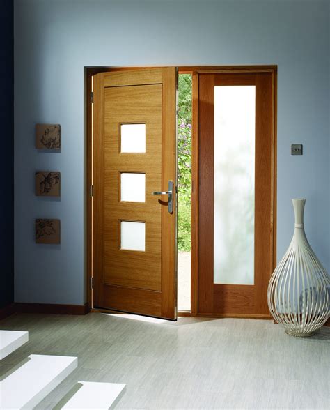 Single External Doors Glazed And Solid Front Doors Climadoor