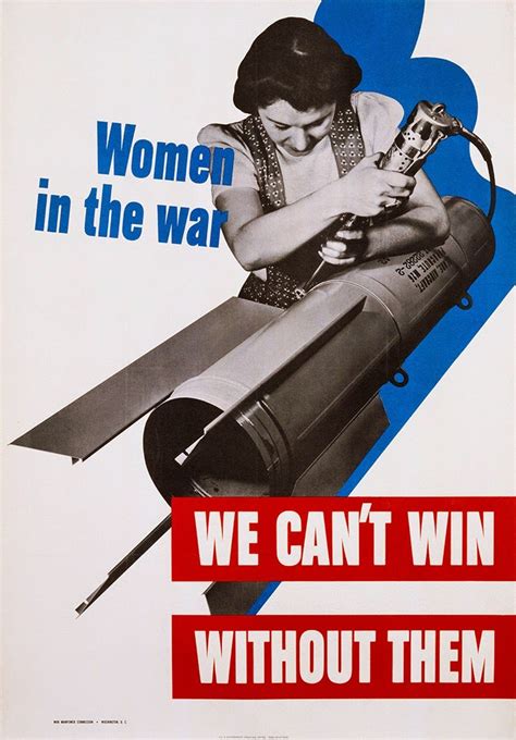 1942 Women In The War Poster Image By © Swim Ink 2 Llccorbis