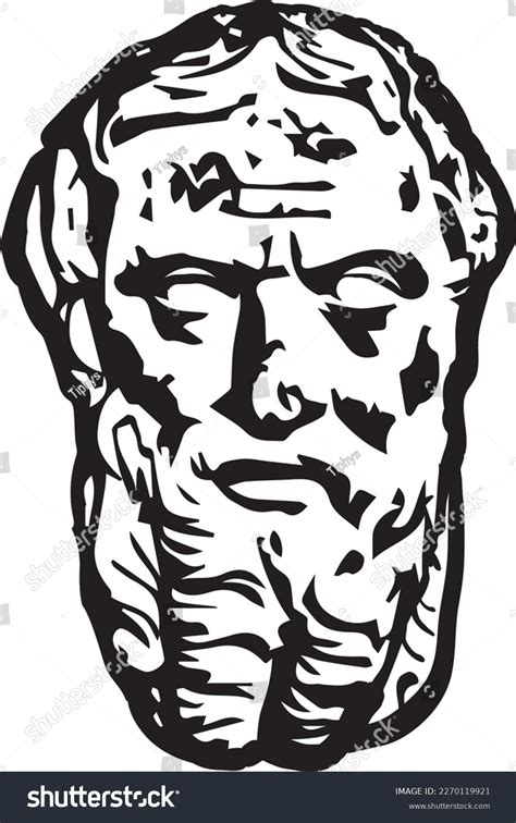 Herodotus Vector Illustration By Typart Stock Vector Royalty Free