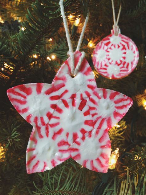 We use candy canes for everything from christmas tree decorations to stocking stuffers! Making Holiday Decorations With Peppermint Candy / How To ...
