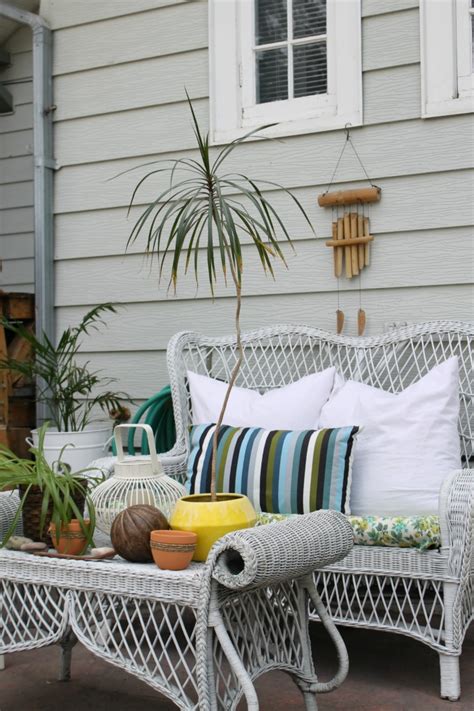 Bohemian Vibes On My Patio The Wicker House
