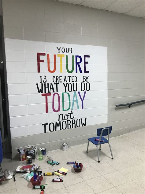 Inspirational Wall Quotes For School Easy Qoute