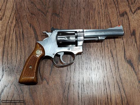 Smith And Wesson Model 63 No Dash Pinned Revolver 22 Lr Stainless Steel