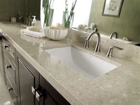 Marble Bathroom Countertop Options Hgtv
