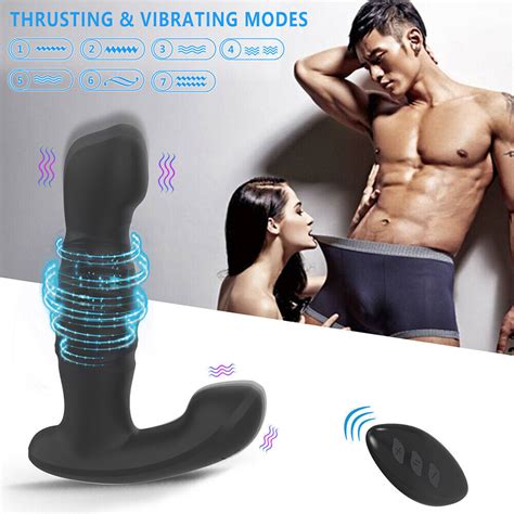 New Powerful Prostate Massager Dual Motor Male Waterproof Vibrators