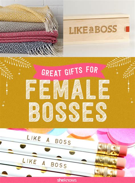 No matter what kind of boss you have or where you work, you're totally. Affordable gifts your female boss will love | Boss lady ...