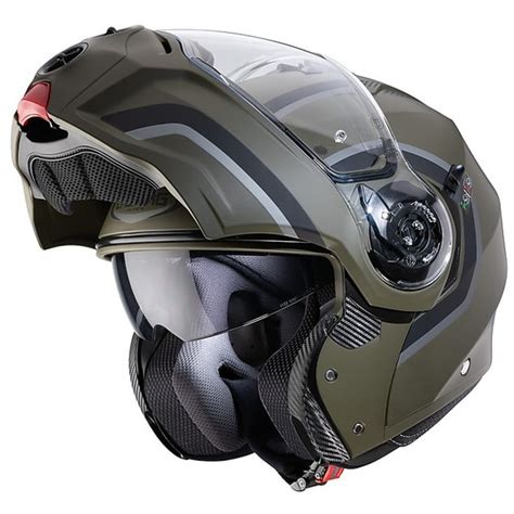 The air vents offer functionality. Modular Motorcycle Helmet Homologated P / J Caberg DROID ...