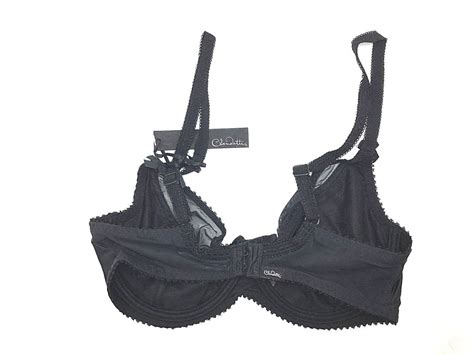 Claudette Black Paramour Mesh Dessous Bra Sexy Ladies Lingerie Womens