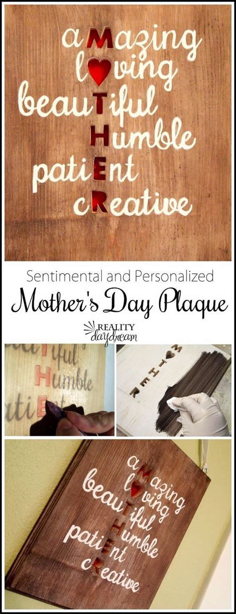 Maybe you would like to learn more about one of these? Fun and Simple DIYs : Last Minute Mothers Day Craft Ideas