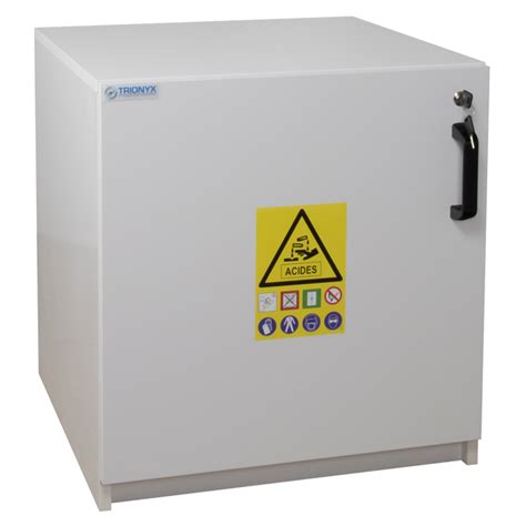 1 Door Underbench Melamine Safety Cabinet For Acids And Bases Ecosafe