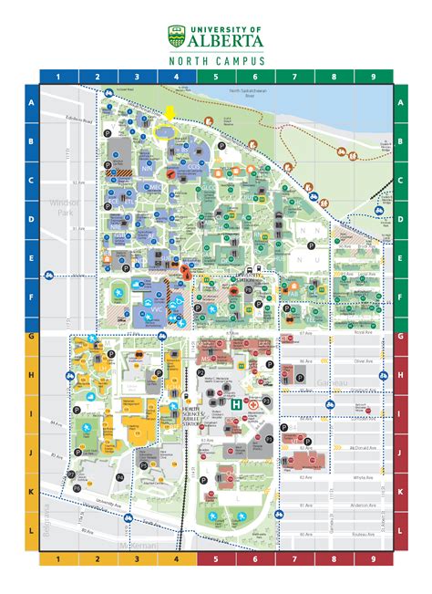 University Of Alberta Campus Map University Of Toronto Campus Map Bon