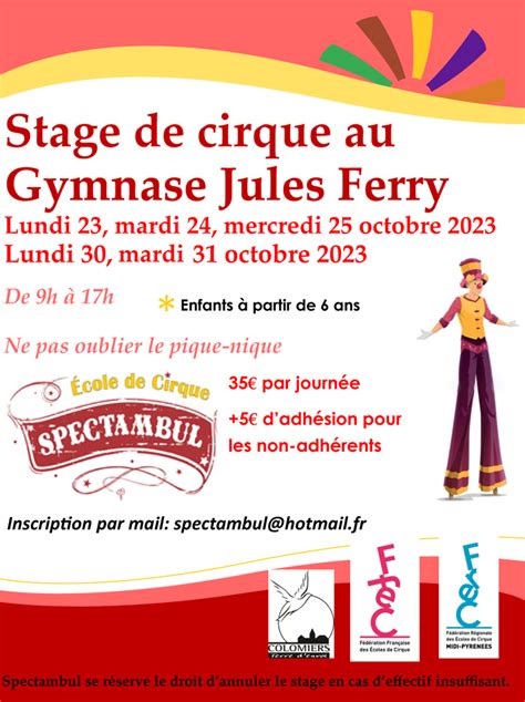 Ecole De Cirque Spectambul