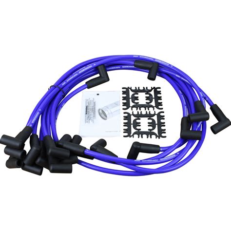 Performance High Energy 10mm Spark Plug Wire Set For Sbc Bbc Hei 350