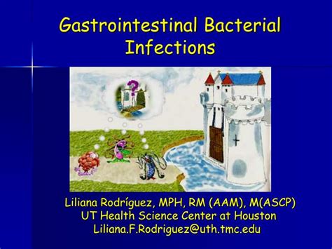 Ppt Gastrointestinal Bacterial Infections Powerpoint Presentation
