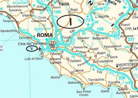 Rome Carte Italie Imvt