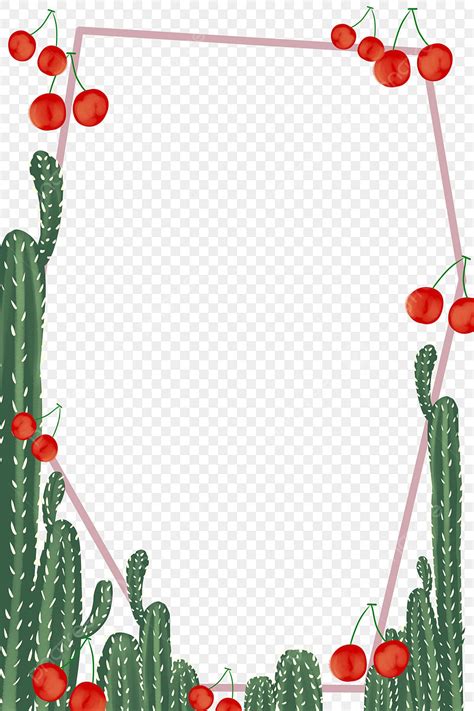 Cactus Frame Clipart Png Vector Psd And Clipart With Transparent