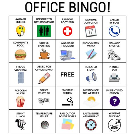10 Best Printable Office Bingo Pdf For Free At Printablee