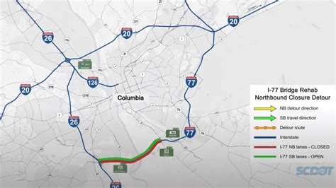 I 77 Bridge Repairs Will Close Southbound Northbound Directions This