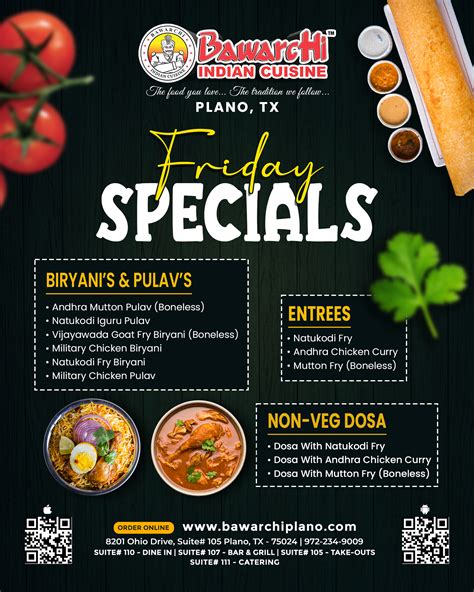 Bawarchi Biryanis Plano » Promotions