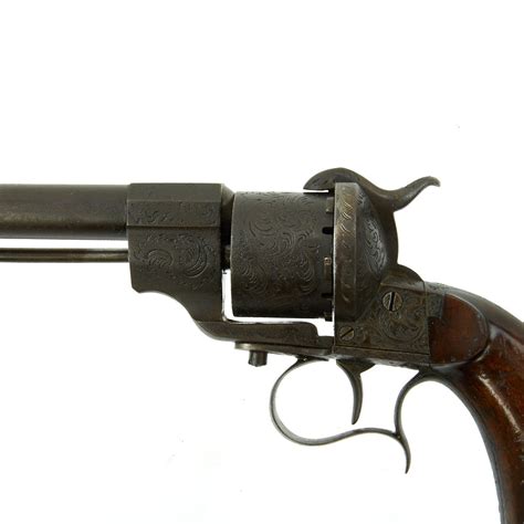 Original Civil War Era Engraved French M1854 Lefaucheux Cavalry Model