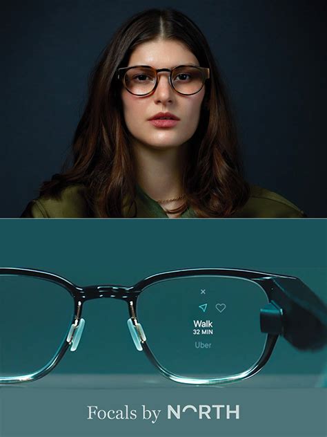North Focals Smartglasses Look Like Normal Glasses But Adds A Small