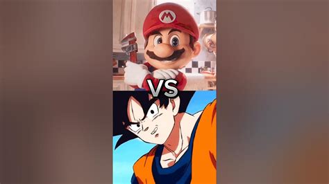 Mario Vs Goku Youtube