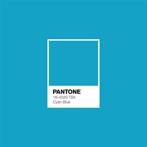 Cyanblue Pantone Luxurydotcom Pantone Blue Pantone Colour