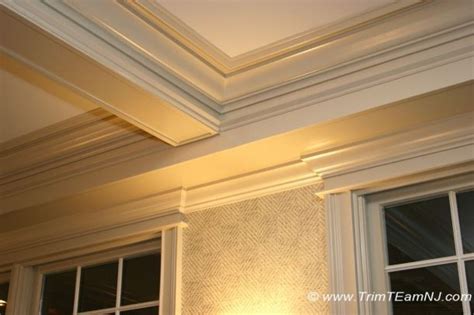024 Coffered Ceiling And Windows Trim Details Middletown Nj 07748