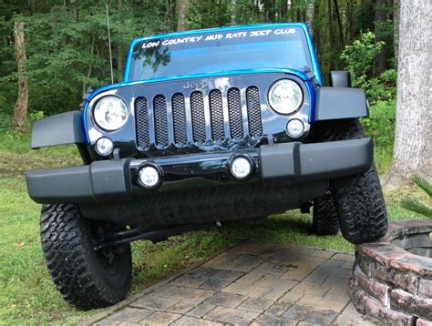 Custom Grill Mesh Kits For Jeep Vehicles By