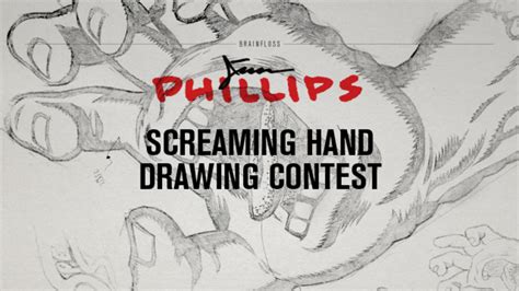 Jim Phillips Screaming Hand Drawing Contest Transworld Skateboarding