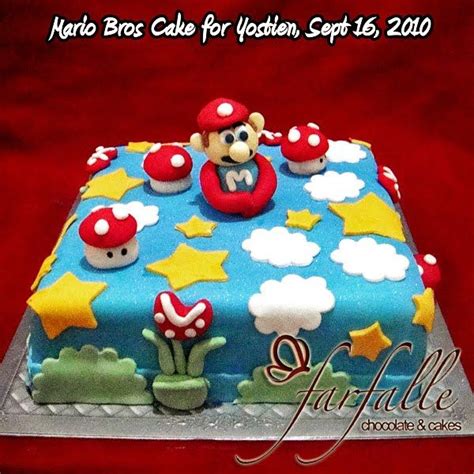 Super mario bros mario kart checkered flag edible cake topper. 43 best Mario Bros cakes images on Pinterest | Mario bros ...