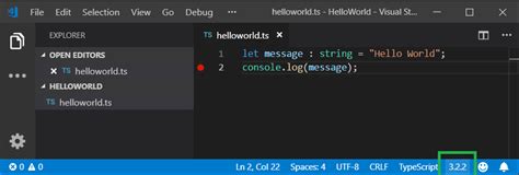 TypeScript Compiling With Visual Studio Code 2024