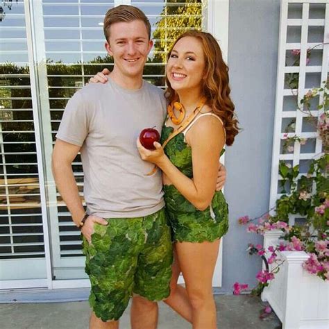 Adam And Eve Couples Halloween Outfits Sexy Halloween Costumes