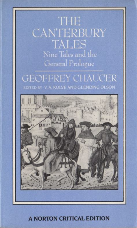 The Canterbury Tales 9 Tales And The General Prologue Chaucer