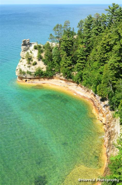 Miners Castle At Pictured Rocks National Lakeshore In The Upper