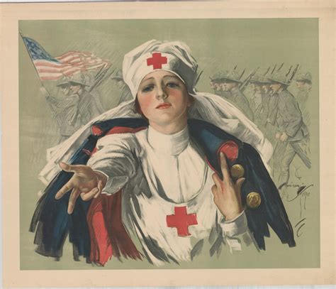 Wwi Poster American Red Cross Delaware Public Archives Archives