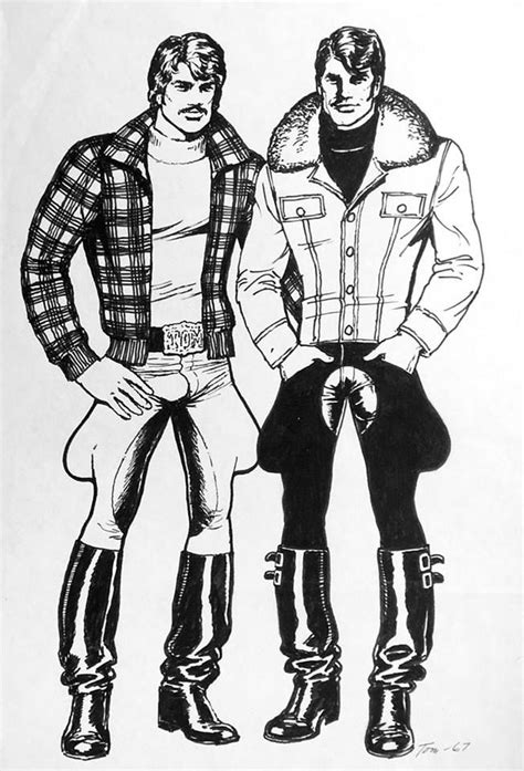 tom of finland keep your timber limber tom of finland tom of finland art black and white drawing