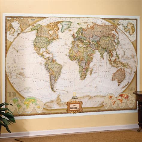 Executive World Wall Map Political World Map Mural Map Murals World Images Hot Sex Picture