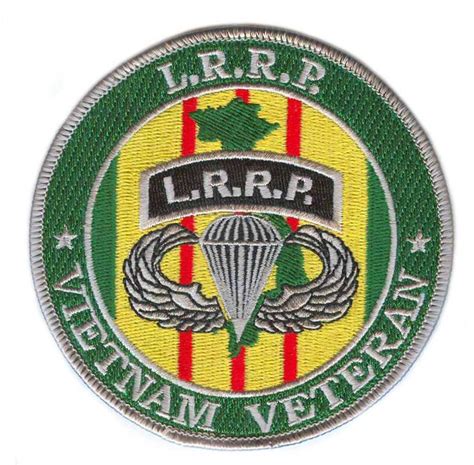 Army Lrrp Long Range Reconnaissance Patrol Vietnam Veteran Embroidered