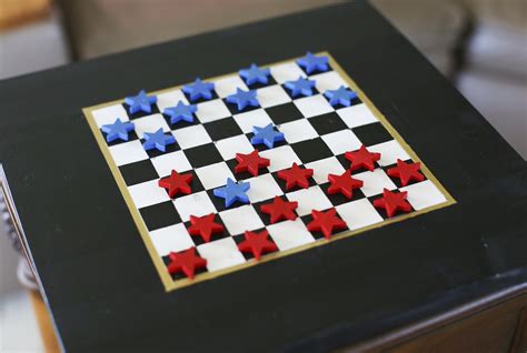 Diy Checker Board Game By Blooming Homestead3 Blooming Homestead