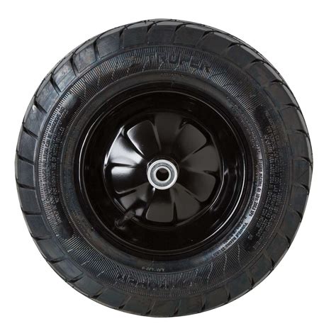 Ace 9 In Dia X 16 In Dia Centered Wheelbarrow Tire Rubber 1 Pk